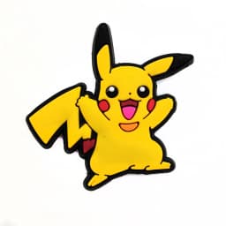 Hot Toys 1/100PCS Cartoon Pokemon Pikachu Shoe Charms Accessories Decorations PVC Classic Clog Buckle for Kids Party Xmas Gifts