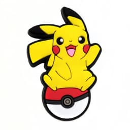 Hot Toys 1/100PCS Cartoon Pokemon Pikachu Shoe Charms Accessories Decorations PVC Classic Clog Buckle for Kids Party Xmas Gifts