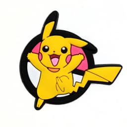 Hot Toys 1/100PCS Cartoon Pokemon Pikachu Shoe Charms Accessories Decorations PVC Classic Clog Buckle for Kids Party Xmas Gifts