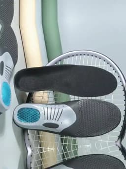 1 Pair Plantar Fasciitis Orthopedic Insoles Arch Support Gel Comfort Insoles Sports Running Insoles Suitable for Men and Women