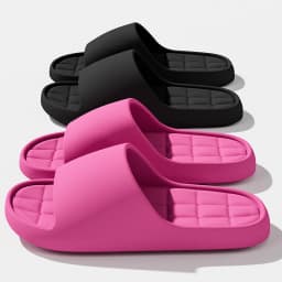 Man Fashion Slippers Solid Beach Sandals Summer Non Slip Lightweight Soft Unisex Slides Women Outdoor Indoor House Shoes