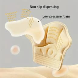 3Pair Heel Stickers Heel Protectors Sneakers Shrinking Size Insoles Anti-wear Feet Shoe Pads Adjust Size Heel Cushion Inserts