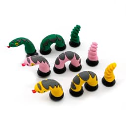 3D Cute Cartoon Shoe Decoration Buckle Charms Accessories Head Top Dragon Snake Crocodile DIY Combination Kids out door Gifts