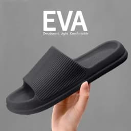 Non-slip EVA Soft Sole Massage Shower Shoes for Women Men Couples Waterproof Home Leisure Fashion Bathroom Slippers