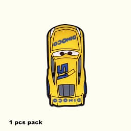 1pcs Original Movie Racing Story Shoe Charms Sandal Accessories Decorations Cartoon Cars PVC Clog Pin Clips Buckle Holiday Gifts