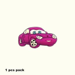 1pcs Original Movie Racing Story Shoe Charms Sandal Accessories Decorations Cartoon Cars PVC Clog Pin Clips Buckle Holiday Gifts