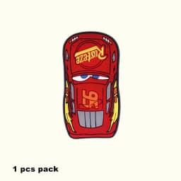 1pcs Original Movie Racing Story Shoe Charms Sandal Accessories Decorations Cartoon Cars PVC Clog Pin Clips Buckle Holiday Gifts