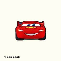 1pcs Original Movie Racing Story Shoe Charms Sandal Accessories Decorations Cartoon Cars PVC Clog Pin Clips Buckle Holiday Gifts