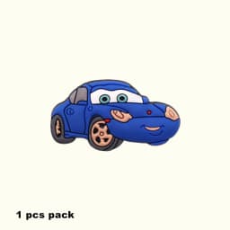1pcs Original Movie Racing Story Shoe Charms Sandal Accessories Decorations Cartoon Cars PVC Clog Pin Clips Buckle Holiday Gifts