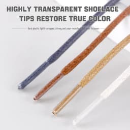 Cotton Waxed Shoelaces Round Rope Shoe laces Boots Laces for Shoes Waterproof Leather Shoelace 60/80/100/120/140/180cm 1Pair