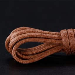 Cotton Waxed Shoelaces Round Rope Shoe laces Boots Laces for Shoes Waterproof Leather Shoelace 60/80/100/120/140/180cm 1Pair