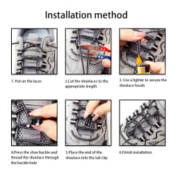 Elastic No Tie Shoelaces with Lock Buckle Stretch Quick Lace System for Sneakers Running Sports Shoes Adults Kids