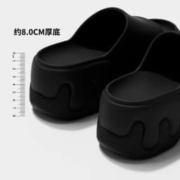 Chunky Platform Ice Cream Slippers Women 2026 Summer Eva Wedge Heeled Sandals Woman Non Slip Thick Sole Beach Sandles Female