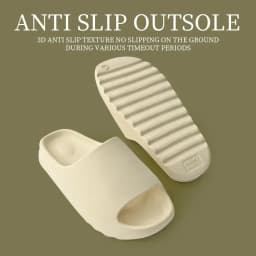 EVA Soft Thick Sole Women's Fashion Slippers, Home Sandals, Men's Beach Shoes, Asian Size, Need To Buy 1-2 Sizes