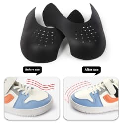 10PCS Anti-Crease Sneaker Inner Support Toe Cap Shoe Stretcher Crack Protector - Flexible Shoe Care Accessory for Extended Wear