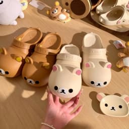 Summer girl wind easy bear hole shoes non-slip deodorant cute female summer wear bag head cool slippers female