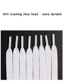 White Black Flat Shoelaces for Sneakers laces Shoe Strings Classic Shoe laces 70/90/100/120/140/160CM High-quality Shoelace