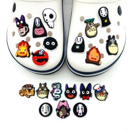 Cute Anime Shoes Charming Shoes Sandals Decoration PVC Cartoon Shoes Accessories Charming Friend Gifts