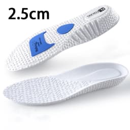 New Height Increase Insoles Men's and Women's Sports Shock Absorbing Insole Breathable Comfort Shoe Pads 2Pcs/4Pcs