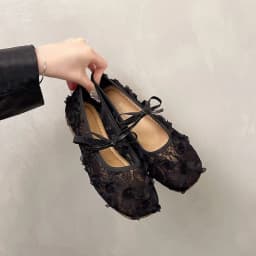 2026 Spring Lace Flower Women Shoes Fashion Slip On Comfort Street Style Soft Sole Female Dress Flats Shoes