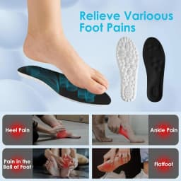 4D Cloud Technology Insole - Super Soft / Ultra Comfort Insole / Sneakers Pad - Acupoint Massage Insole for Foot & Joint Support