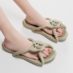 Lightweight Travel Folding Eva Slippers Women 2026 Summer Non Slip Home Bathroom Slides Woman Comfortable Soft Sole Couple Shoes