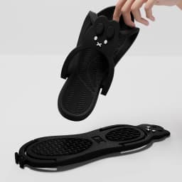 Lightweight Travel Folding Eva Slippers Women 2026 Summer Non Slip Home Bathroom Slides Woman Comfortable Soft Sole Couple Shoes