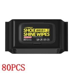 12/30/80PCS Sneakers Cleaner Shoes Cleaner Portable Disposable Powerful Cleaning Wipes Shoe Wipes Cloth Work on White Shoes