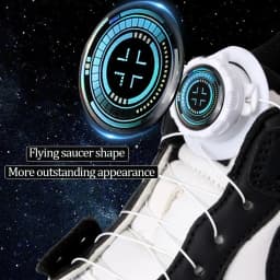 1 Pair Rotating Shoe Laces Buckle - Rotating Automatic Buckle Shoeslaces | Lock Shoe Laces Tie-less for Adults Sports Shoes