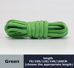 Men's And Women's Sports Shoelaces Color Flat Semicircular Shoelace Suitable For All Shoes Round Laces 23 Colors 1 Pair