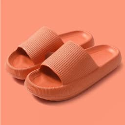 High Quality Women Thick Slippers Indoor Home Eva Soft Sole Pillow Slides Sandals Woman Summer Non Slip Beach Flip Flops New