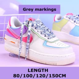 Flat Shoelaces Rainbow Color Shoe Laces Casual Canvas Shoes Colorful Shoelace Print Gradient Suitable for All Unisex New 1Pair