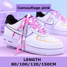 Flat Shoelaces Rainbow Color Shoe Laces Casual Canvas Shoes Colorful Shoelace Print Gradient Suitable for All Unisex New 1Pair