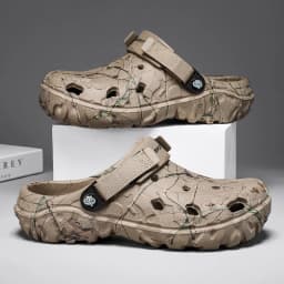 Summer Men Sandals Home Garden Shoes Comfortable Lightweight EVA Slippers Non-Slip Soft Bottom Indoor Flip Flop Outdoor Clogs