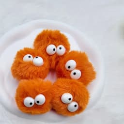 5 Pieces of Colorful Pom-Pom DIY Fashion Shoes and Accessories Are Suitable for Geta Sandals and Party Gifts