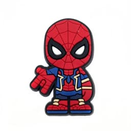1/30pcs Cute Superhero PVC Shoe Charms Captain America Deadpool Thor Groot Venom Hi-Q Shoe DIY Accessories For Slides Sandals