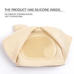 Silicone Forefoot Cushion Pads, Unisex Thickened Metatarsal Pads, Foot Care Protectors & Toe Separators