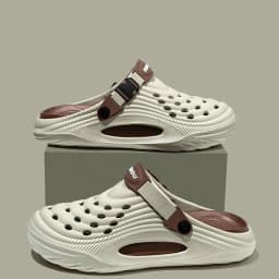 Fashion 2026 Mix Color Men's Comfortable Thick Platform Clogs Summer Beach Outside Couple Slippers Soft Sole EVA Sandals Slides