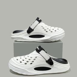 Fashion 2026 Mix Color Men's Comfortable Thick Platform Clogs Summer Beach Outside Couple Slippers Soft Sole EVA Sandals Slides