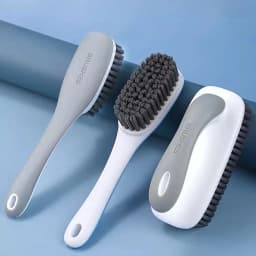 Soft Nylon Cleaning Shoe Brush Set - Wear Resistant Cleaning Tools - Gentle Scrub Brushes for Shoe Laundry Garment Stain Removal