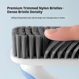 Soft Nylon Cleaning Shoe Brush Set - Wear Resistant Cleaning Tools - Gentle Scrub Brushes for Shoe Laundry Garment Stain Removal