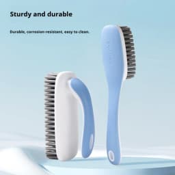 Soft Nylon Cleaning Shoe Brush Set - Wear Resistant Cleaning Tools - Gentle Scrub Brushes for Shoe Laundry Garment Stain Removal