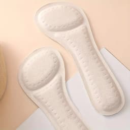 1 Pair Women’s Anti-Slip Shock-Absorbing Insoles | Soft Self-Adhesive Shoe Cushions with Odor Control for High Heels, Pumps