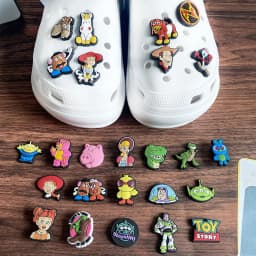 15-46Pcs Toy Story Shoe Charms Cartoon Shoes Decoration Accessories Buckle For Clog Sandal Wristband Bag