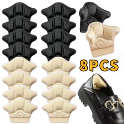 8pcs Heel Protector for Shoes Heel Stickers Inserts Insoles Anti Pain Sneakers Heel Pads Pain Relief Feet Pad Shoe Size Reducer