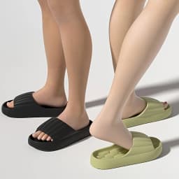 Slippers Women's EVA Slide Slippers - Soft Comfortable Non-Slip Indoor/Outdoor House Shoes, Washable All-Season Design