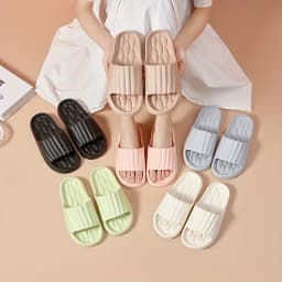 Slippers Women's EVA Slide Slippers - Soft Comfortable Non-Slip Indoor/Outdoor House Shoes, Washable All-Season Design