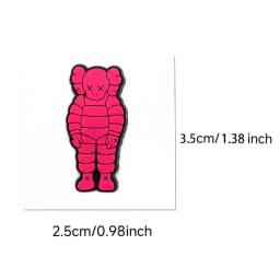 Hot sales 1-18pcs Hot Toys Cartoon Series PVC Shoe Accessories DIY Creativity Detachable Sandal Wristbands Party Decorations