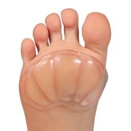 Clear Silicone Foot Cushion Pads Anti-Slip Heel Forefoot Inserts Breathable Comfort Shoe Pads for Men Women High Heels Sneakers