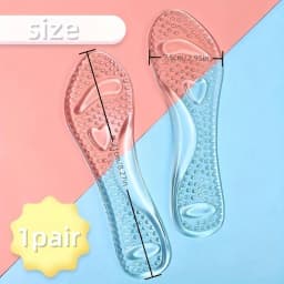 Silicone Gel Heel Inserts | Anti-Slip Shoe Cushions for High Heels, Pumps & Sneakers, Soft Comfort Pads for Women & Men